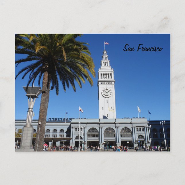 Ferry Building- San Francisco Postcard (Front)