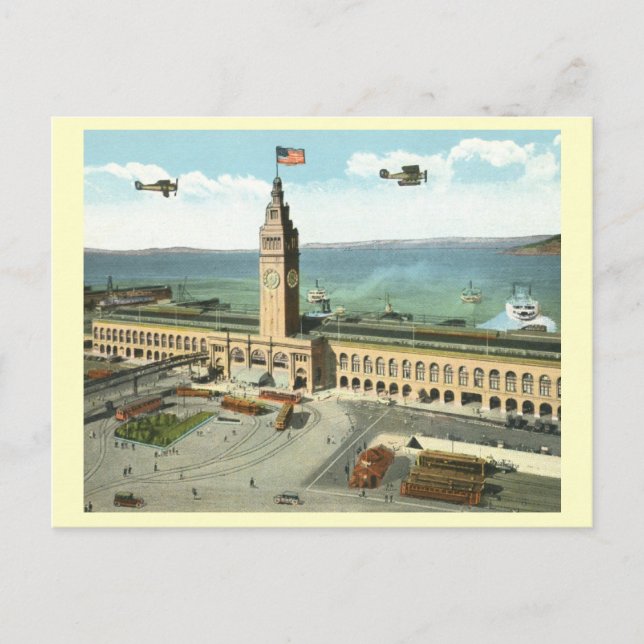Ferry Building, San Francisco Postcard (Front)
