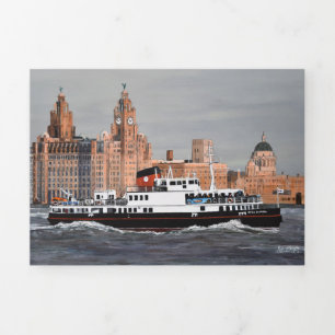 Ferry Cross the Mersey! Tri-Fold Invitation
