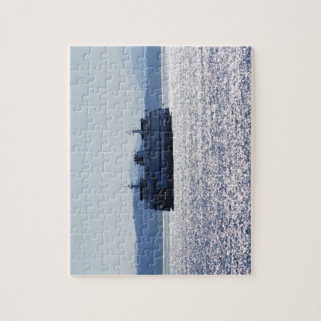 ferry on puget sound jigsaw puzzle (Vertical)