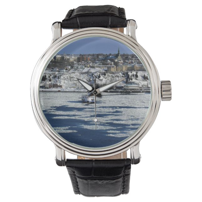 Ferry on the Saint Lawrence River, Quebec Watch (Front)