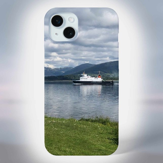 Ferry Sailing into Rothesay Bay, Isle of Bute on a Case-Mate iPhone Case (Creator Uploaded)