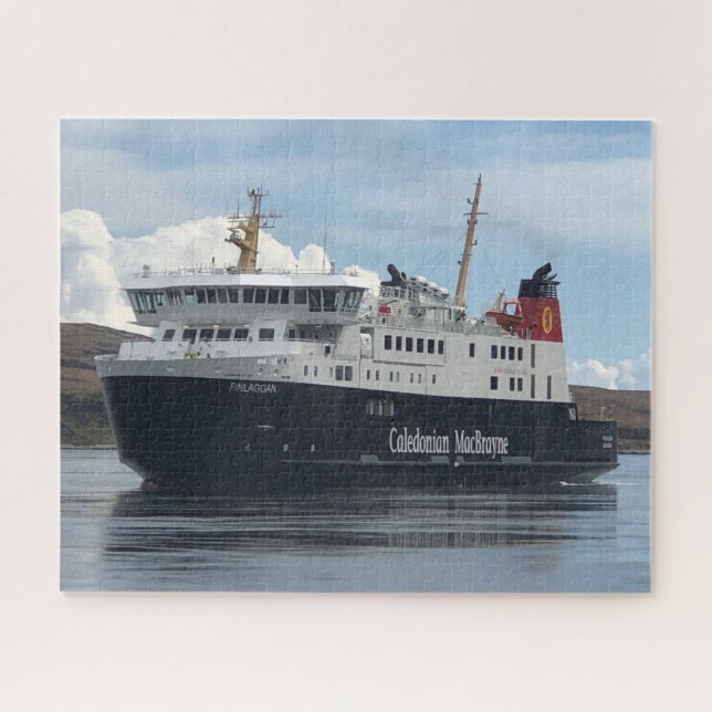 Ferry Sailing to Islay in Scotland Jigsaw Puzzle (Horizontal)