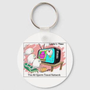 Fertilisation Travel Network Key Ring