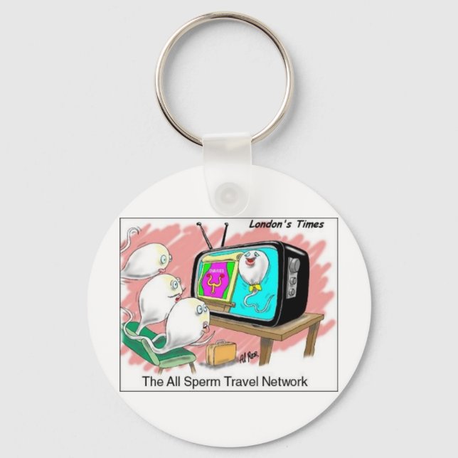 Fertilisation Travel Network Key Ring (Front)