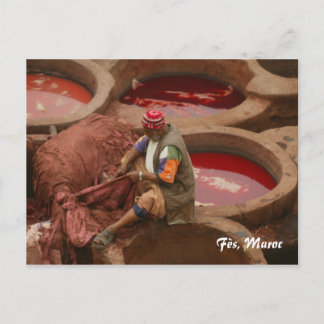 Fès, Maroc Postcard