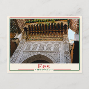 Fes - Morocco Postcard