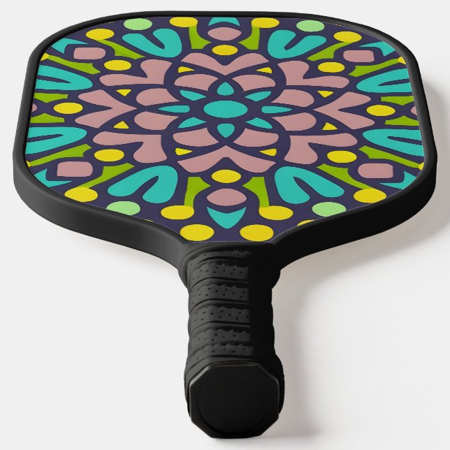 fes mosaic pickleball paddle (Laydown)