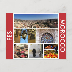 fes scenes postcard