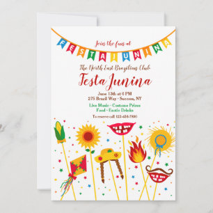 Festa Junina Elements  Invitation