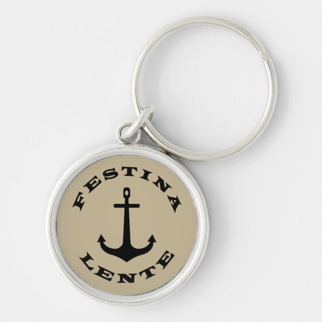 Festina lente key ring (Front)
