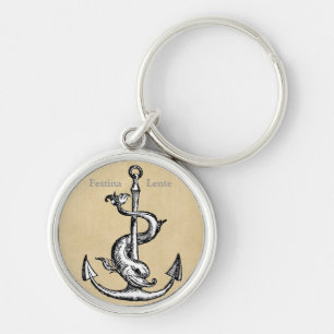 Festina Lente - Make Haste Slowly Key Ring