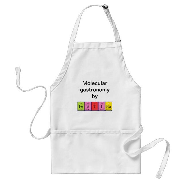 Festina periodic table name apron (Front)