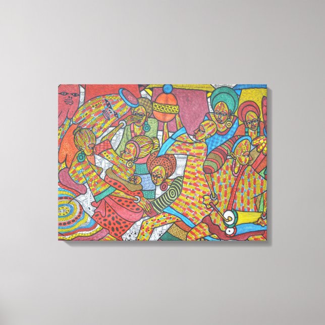 Festival 2014 canvas print (Front)