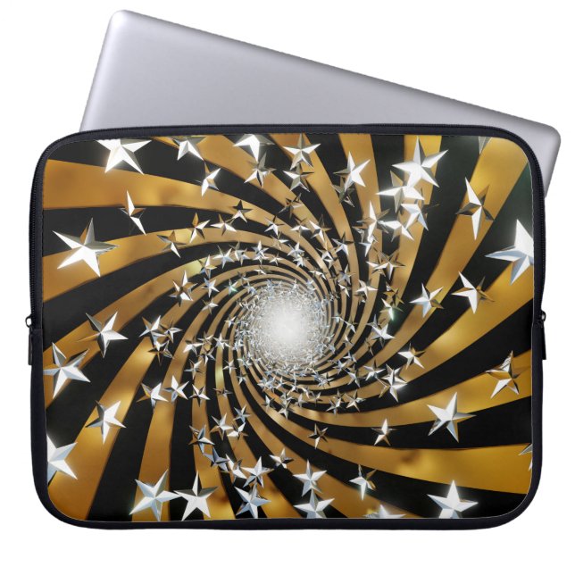 Festival and celebrate scene laptop sleeve (Front)