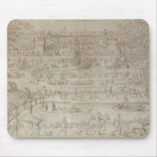 Festival at the Chateau d'Anet Mouse Mat