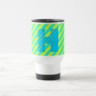 Festival Colours Amazing Cool Monogram Travel Mug