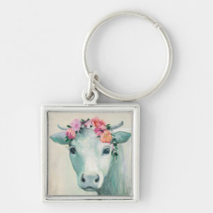 Festival Cow Key Ring