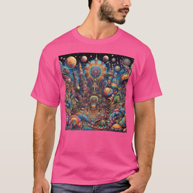 Festival Edm Psyche T-Shirt (Front)