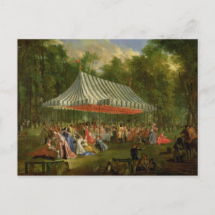Festival Given by the Prince of Conti Postcard