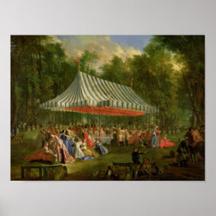 Festival Given by the Prince of Conti Poster