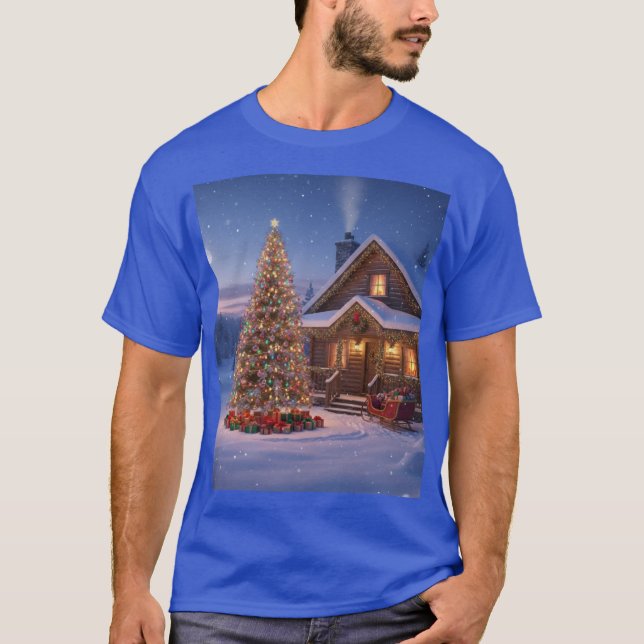 Festival Glow in Snowfall T-Shirt (Front)