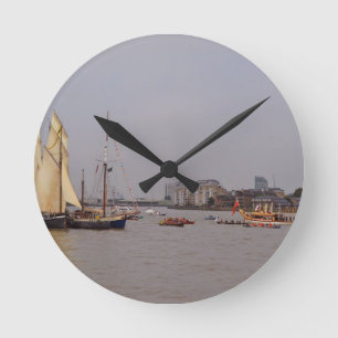 Festival in Greenwich Round Clock
