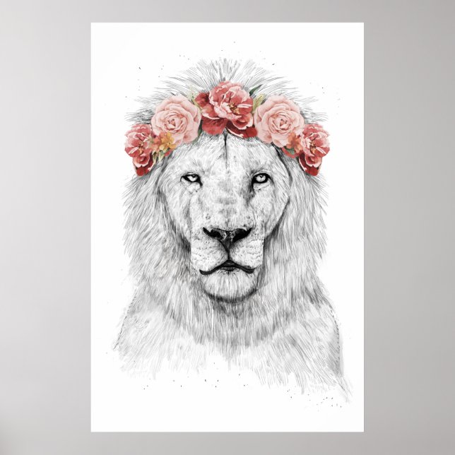 Festival lion poster (Front)