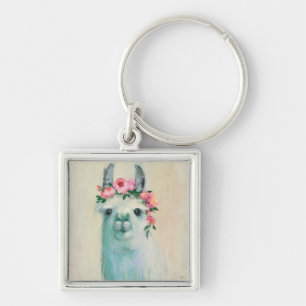 Festival Llama Key Ring