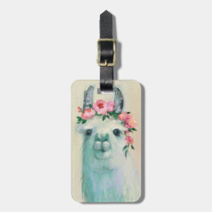 Festival Llama Luggage Tag