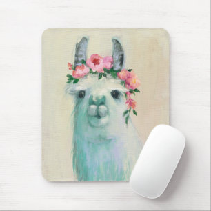 Festival Llama Mouse Mat