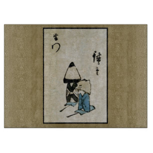 Festival Matsuri Costume Actors Feudal Japan Cutting Board