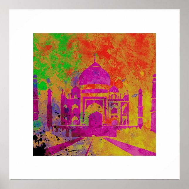 FESTIVAL OF COLOURS HOLI AT THE TAJ POSTER (Front)