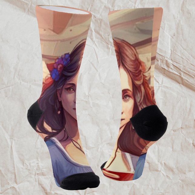 Festival of Faces Socks (Creator Uploaded)