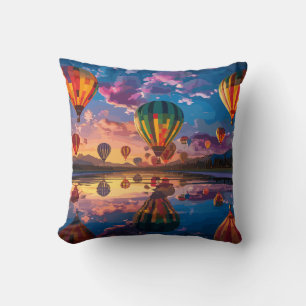 Festival of Hot Air Balloons Cushion