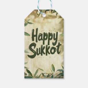 “Festival of Joy” Sukkot Gift Tags