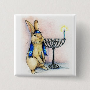 Festival of Lights 15 Cm Square Badge