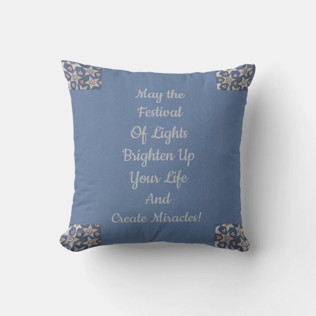 Festival Of Lights Cushion (Front)