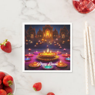 Festival of Lights: Diwali Celebrations Napkin