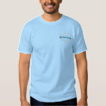 Festival of Lights Star of David Embroidered Shirt<br><div class="desc">Embroidered Star of David,  perfect for the Festival of Lights.  Embroidered design is customisable by you - change the thread colours with ease!  Happy Hanukkah!</div>