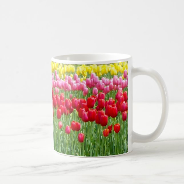 Festival Of Tulips Coffee Mug (Right)