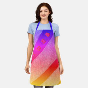 FESTIVATE apron in SUNSET ON FIRE