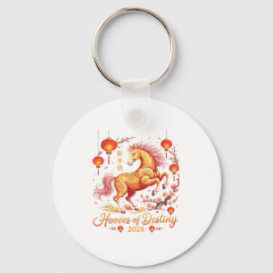 Festive 2026 Horse Lady Hooves Of Destiny Zodiac G Key Ring