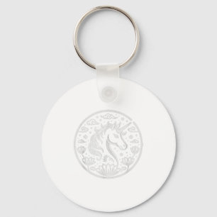 Festive 2026 Unicorn Year Of Horse Lunar Lady Zodi Key Ring