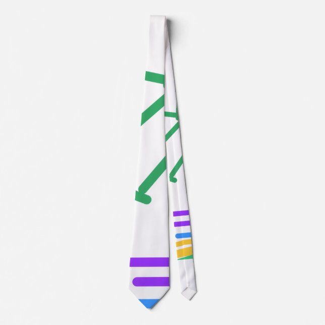 Festive Abstract  Tie (Front)