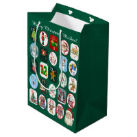 Festive Advent Calendar Green