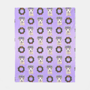Festive Alpaca Luxe Fleece Blanket