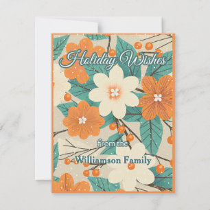 Festive and Elegant Christmas Floral 