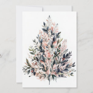 Festive and elegant Christmas Greeting Card