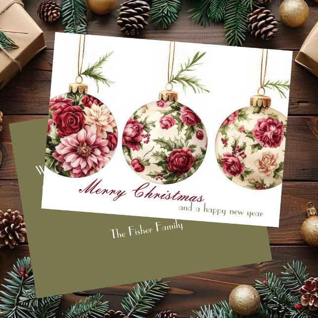 Festive and elegant Christmas Greeting Card  (Creator Uploaded)